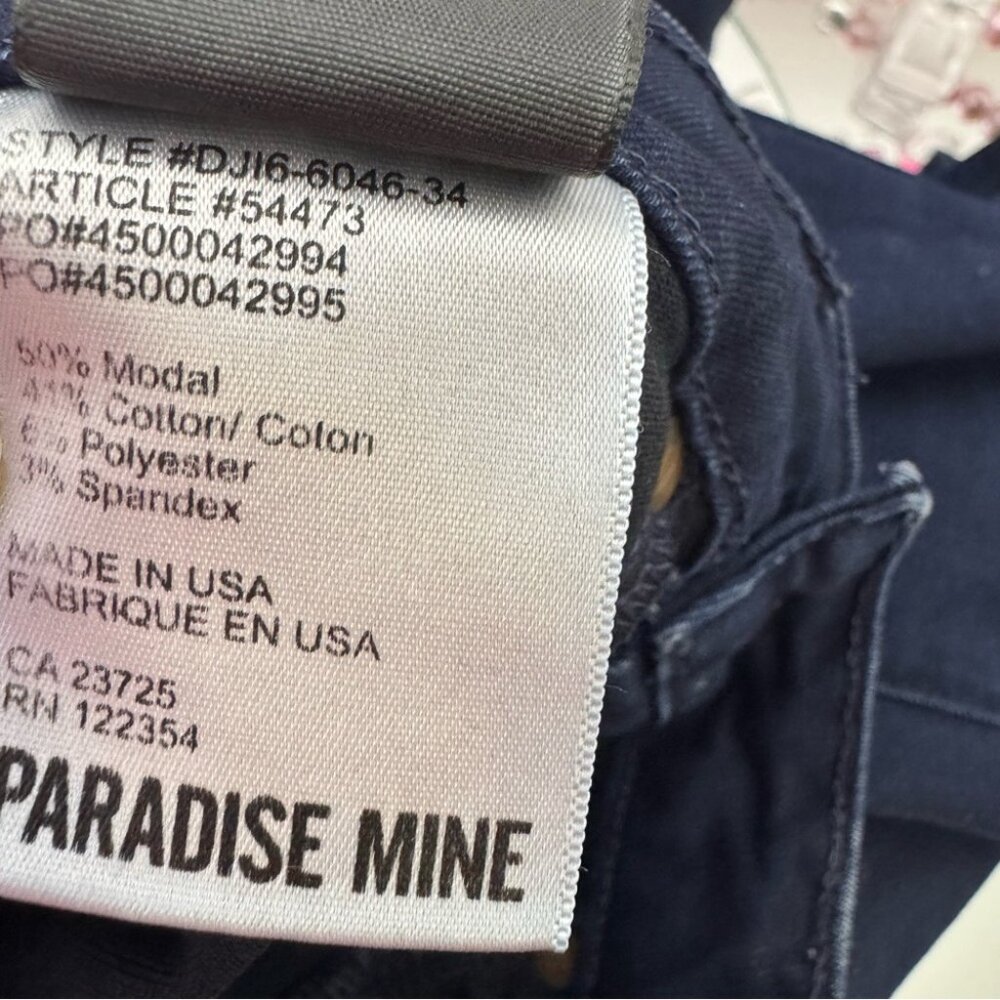 Paradise mine high rise jegging soft Women's Dark Blue Jeans tight aritzia - Picture 8 of 9